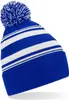 Beechfield B473R | Striped Fan Beanie - Kolor: Bright Podgląd zdjęcia produktu 1