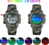 Alienwork Seven-color LED Digital Kinderuhr Jungen Mädchen Produktbild-Vorschau 2