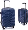 Two blue suitcases are shown against a white background. One is in the foreground and the other is slightly behind and to the right. Náhled obrázku produktu