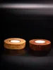 Kerzenhalter und Teelichthalter Holz Dunkel (Innen Ø 4 cm, Produktbild-Vorschau 1