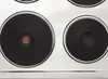 A close-up view of a four-burner electric stovetop, with two burners in focus. Náhľad obrázku produktu