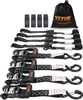 VEVOR 4er-Set Spanngurt 0,04 x 2,4 m Zurrgurt 2362 kg Produktbild-Vorschau 1