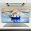 Coloray Spritzschutz aus Glas 120x60  Wandkunst Produktbild-Vorschau 2