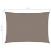 vidaXL Tkanina Sun Sail Oxford prostokątna 3,5x5 m Taupe Podgląd zdjęcia produktu 5