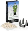 A box of Crottendorfer Christmas frankincense cones with a pile of frankincense resin and several cones. Produktbild-Vorschau