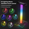 Kopfhörer Ständer RGB, LED Kopfhörerhalter mit 10 Produktbild-Vorschau 2