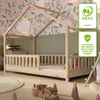 Crazy Pine Letto a Casetta 140x200 cm – Letto da Pavimento Anteprima dell’immagine prodotto 2