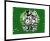 MuchoWow® MuchoWow® Gerahmtes Poster Domino-Steine - Hut - Produktbild-Vorschau 1
