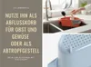 Spülbecken Organizer Dreieck Koralle Abtropfsieb Produktbild-Vorschau 7