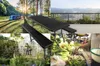 Set da giardino pieghevole nero – tavolo + 2 panche, 180 cm Anteprima dell’immagine prodotto 19