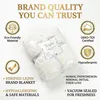 Weiß Kuscheldecke Plüsch Sofa Decke Super Soft Wohndecke Produktbild-Vorschau 9
