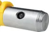 A close-up view of a metal nozzle with a yellow plastic component attached. Náhľad obrázku produktu