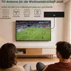 DVB-T2 Innenfenster/Wandmontage Antenne 5db Produktbild-Vorschau 3