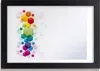 Bild 30x20 MDF-Rahmen, Wandkunst Farbe Würfel Produktbild-Vorschau 1