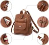15L Rucksack Kunstlederrucksack Geldbörse Umhängetasche Produktbild-Vorschau 4