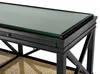 Casa Padrino Luxus Konsole Schwarz / Naturfarben 124 x 47 x Produktbild-Vorschau 3