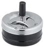 Relaxdays Aschenbecher mit Drehdeckel, Metall, Kunststoff, Produktbild-Vorschau 8