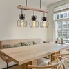 Hängeleuchte, Käfig Design, Holz, L 60 cm Produktbild-Vorschau 8