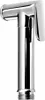 A close-up studio shot of a chrome bidet sprayer on a white background. Anteprima dell’immagine prodotto