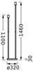 LEDVANCE LED Standleuchte DECOR STICK FLOOR 2XE27 DG 351651 Produktbild-Vorschau 3