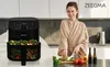 Zeegma Knapper Chef Airfryer 6.5L 1600W, czarny, 10 Podgląd zdjęcia produktu 10