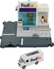 Matchbox Real Adventures Fedex Versandzentrum + Fahrzeug Produktbild-Vorschau 7