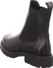 A black leather Chelsea boot is shown from the side and back against a white background. Voir les images du produit