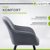 Juskys Esszimmerstühle 6er Set Tarje mit Rückenlehne & Produktbild-Vorschau 4
