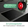 Bomann® inductiekookplaat, 60 cm, vrijstaand | Mat glas | Productafbeelding-voorbeeld 4