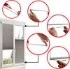 Plissee Rollo ohne Bohren einfache Kleben Fenster Türen Produktbild-Vorschau 3