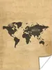 MuchoWow® Poster Weltkarte - Vintage - Zitat 120x160 cm - Produktbild-Vorschau 1