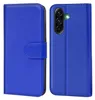 A blue flip case for a smartphone is shown from the front and back. Anteprima dell’immagine prodotto