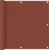 vidaXL Balkónová zástena na ochranu súkromia Terracotta Red Náhľad obrázku produktu 5