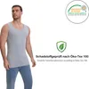 4 Herren Unterhemden extralang long 100% Baumwolle Feinripp Produktbild-Vorschau 3