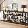 Tribesigns console tafel van 180 cm met 4 niveaus van Productafbeelding-voorbeeld 1