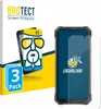 A product shot of a screen protector package and the screen protector itself. Produktbild-Vorschau