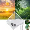 (3x6m)Plane Transparent mit ösen, 260g/m² PVC Abdeckplane Produktbild-Vorschau 1