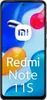 A marketing image for a Xiaomi Redmi Note 11S smartphone, featuring the brand logo and product name prominently displayed against a colorful, abstract background. Voir les images du produit