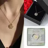 An meine Tochter - 2in1 Halskette mit Kleeblatt- und Produktbild-Vorschau 4
