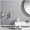 DEKAZIA® 4 ganci adesivi porta asciugamani bagno adesivo Anteprima dell’immagine prodotto 5