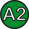 A green circle with the letters "A2" in white. Produktbild-Vorschau