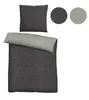 biberna Melange-Flanell Bettwäsche "MELANGE UNI" TITANIUM Produktbild-Vorschau 11