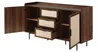 CALICOSY -  Sideboard Nussbaumdekor 2 Türen 3 Schubladen Produktbild-Vorschau 3