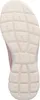 The image shows the sole of a pink and white Skechers shoe. Produktbild-Vorschau