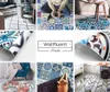 Gelbe Schmetterlinge auf der Textur– Vinyl Küchenteppich – Produktbild-Vorschau 6