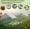 TolleTour 3x4x2m kurník pre kurčatá pozinkovaná klietka pre Náhľad obrázku produktu 5