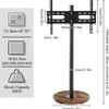 WISFOR TV Standfuss Höhenverstellbar, TV Ständer Rollbar, Produktbild-Vorschau 7