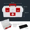 HMF Erste Hilfe Kasten, Medizinbox leer für Sport, Betrieb Produktbild-Vorschau 5