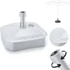 Deuba Pied de parasol carré Blanc socle pour parasol Ø2,6cm Voir les images du produit 4