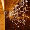 Stalattiti LED - 14,5m, 300LED, timer, IP44, bianco caldo + Anteprima dell’immagine prodotto 22
